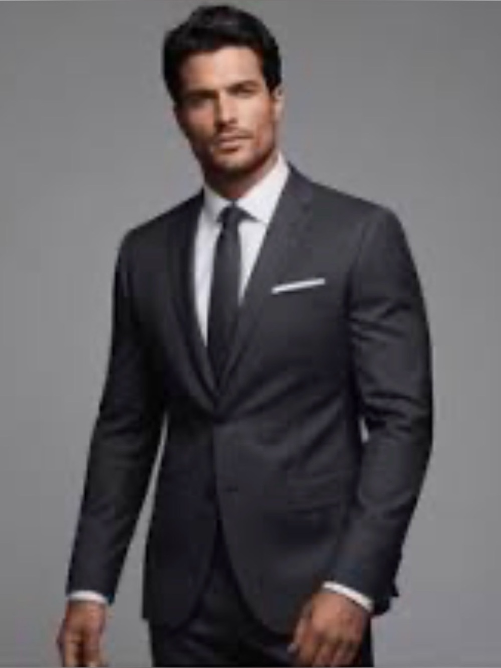 Aquascutum London Charcoal Mens Suit
